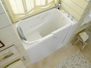 lightweight acrylic walk-in bathtub